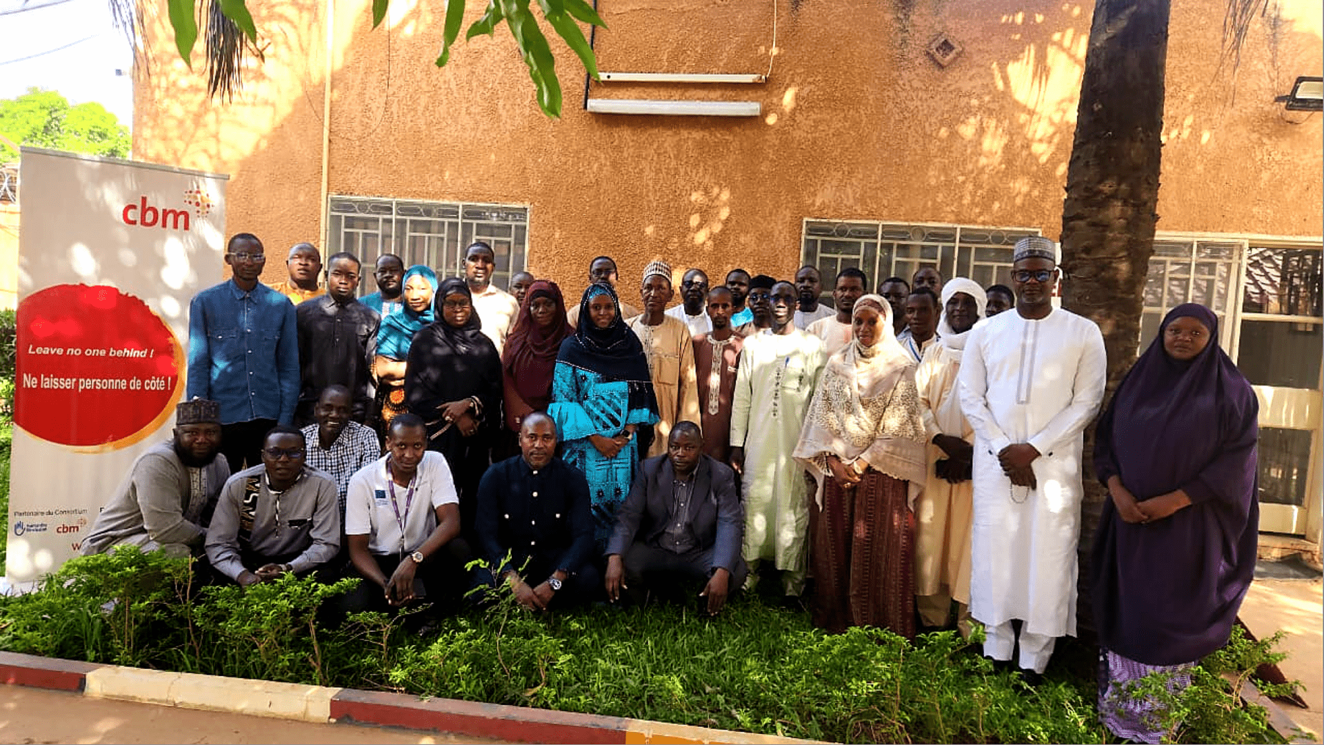Group picture of the Inclusive Data Collection Training / WASH Cluster in Niamey, Niger