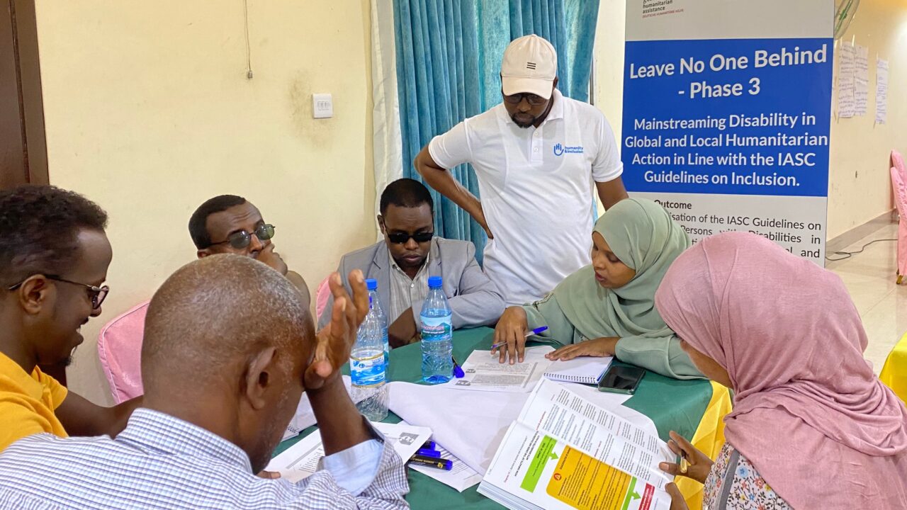 Hargeisa RAAL Workshop participants in group discussion.