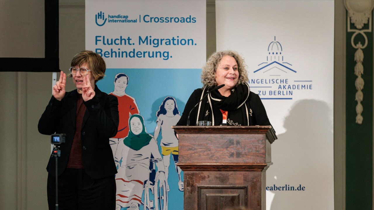 Eröffnung der Konferenz durch Dr. Susanne Schwalgin, Leiterin Crossroads