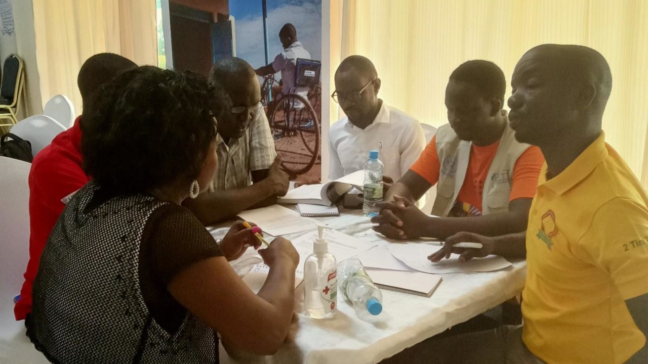 Photo of the group discussion during the RAAL Workshop South Sudan.